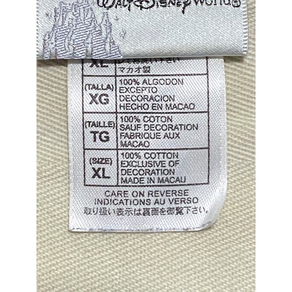 Walt Disney World 71 Polo Shirt Red Purple Mickey Crest Embroidered Logo Mens XL - Picture 6 of 6